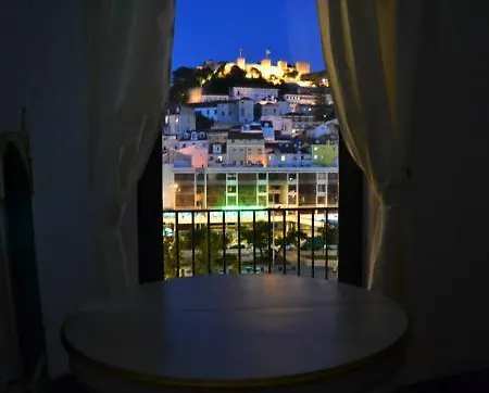 Martim Moniz Castelo Lissabon